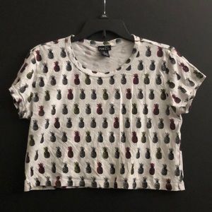 Pineapple crop top